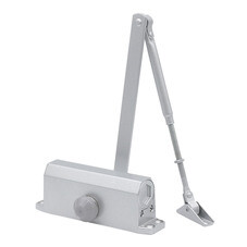 Доводчик дверной Corsa Deco (15-25 кг) серебро