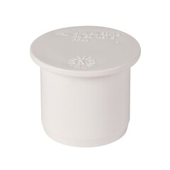 Заглушка Ostendorf HTM d32 мм пластиковая белая для внутренней канализации (559800)