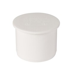 Заглушка Ostendorf HTM d40 мм пластиковая белая для внутренней канализации (559810)