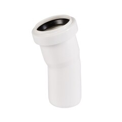 Изображение товара Отвод Ostendorf НТВ d40 мм 15° пластиковый белый для внутренней канализации (559350)