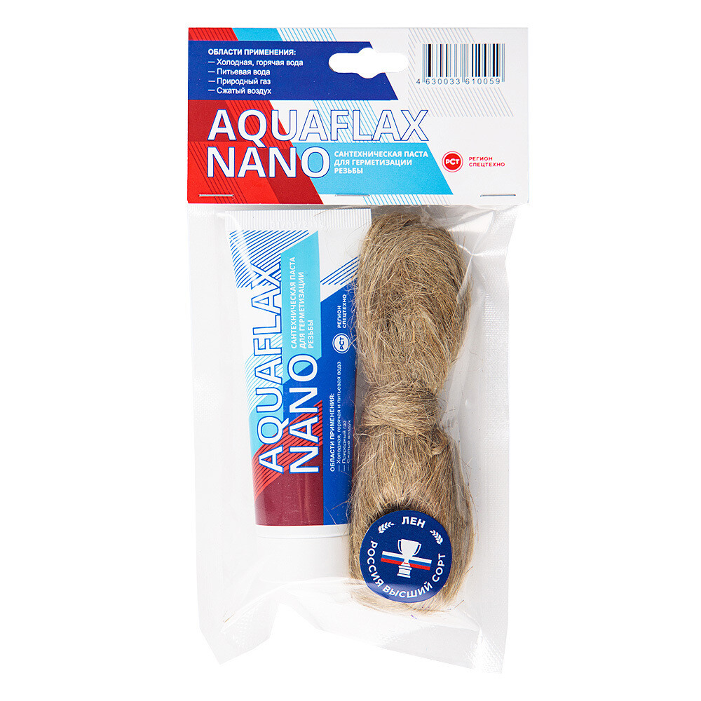 Комплект монтажный Aquaflax Nano 80 + 20 г для воды