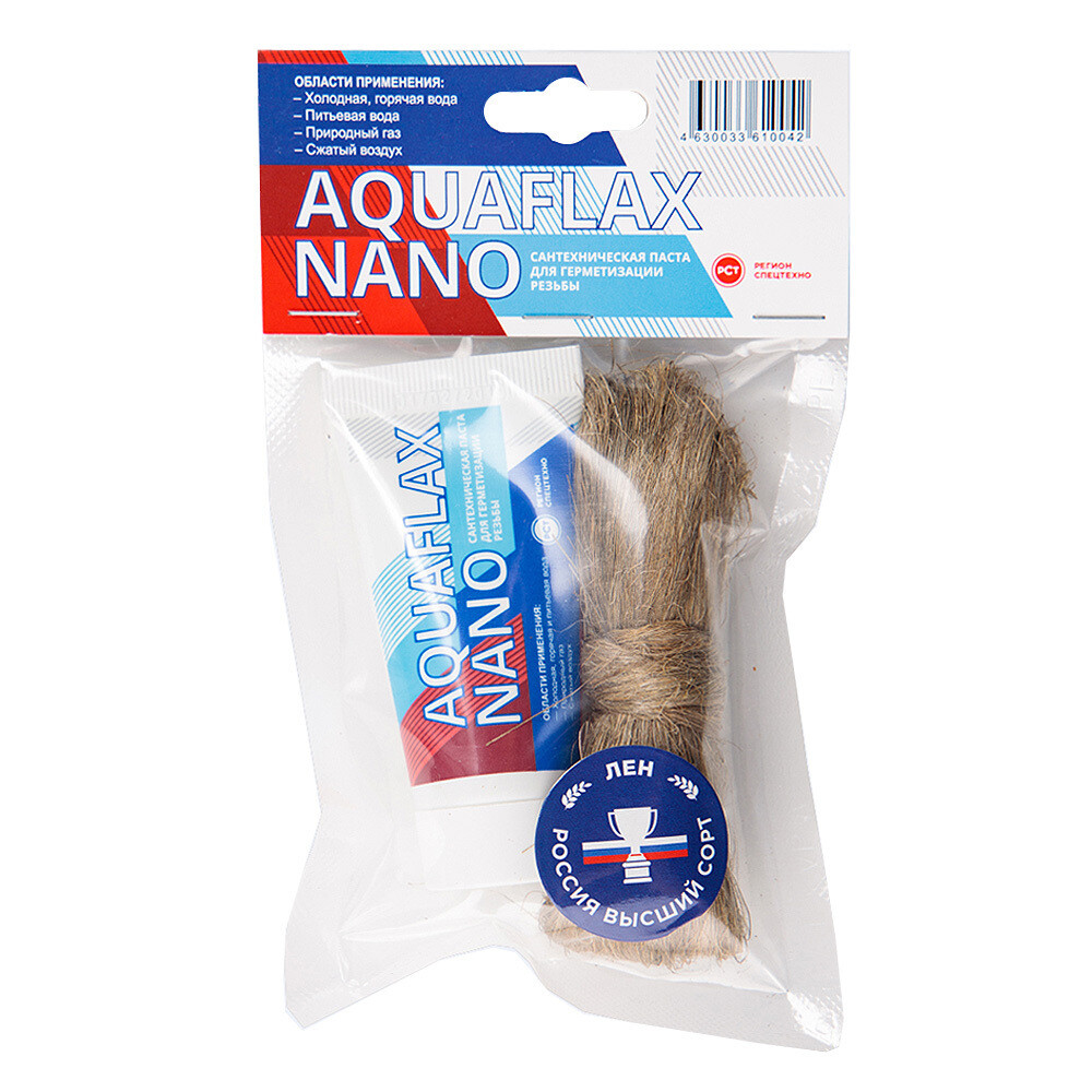 Комплект монтажный Aquaflax Nano 30 + 15 г для воды