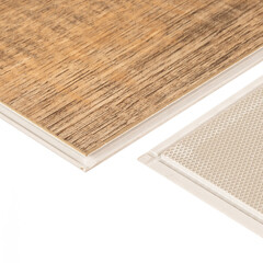 Плитка кварцвиниловая CronaFloor Wood дуб робуста замковая 2,16 кв.м 4 мм с фаской - фото 2