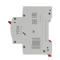 Автоматический выключатель модульный DKC Yon Max MD63N 3P 6А тип C 6 кА 400 В (MD63N-3PC6) - фото 3