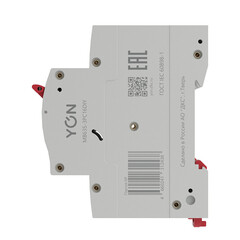 Автоматический выключатель модульный DKC Yon Max MD63S 3P 16А тип C 4,5 кА 400 В (MD63S-3PC16) - фото 3