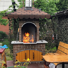 Искусственный камень Atlas Stone Шамотный кирпич черно-коричневый (120 шт.=1,45 кв.м) - фото 3