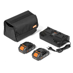 Воздуходувка аккумуляторная ручная Daewoo 21 В Li-Ion 2 АКБ и ЗУ (DABL 7042Li SET) - фото 5