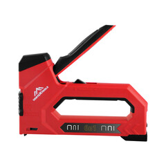 Степлер строительный для скоб Vertextools Pro (0043-07) 4 в 1 с регулировкой удара металлический - фото 1