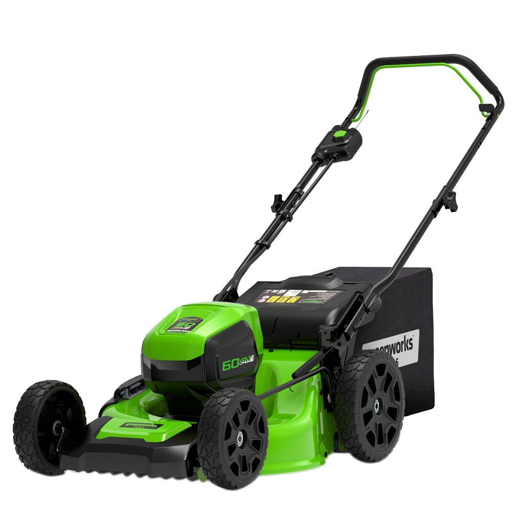 Изображение товара Газонокосилка аккумуляторная Greenworks GD60LM46HPK4 60 В 460 мм 4Ач Li-Ion 1 АКБ и ЗУ (2502807UB)