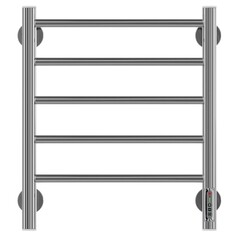 Полотенцесушитель электрический Вармо Ригель П5 600х400 мм 50 Вт с терморегулятором левый хром