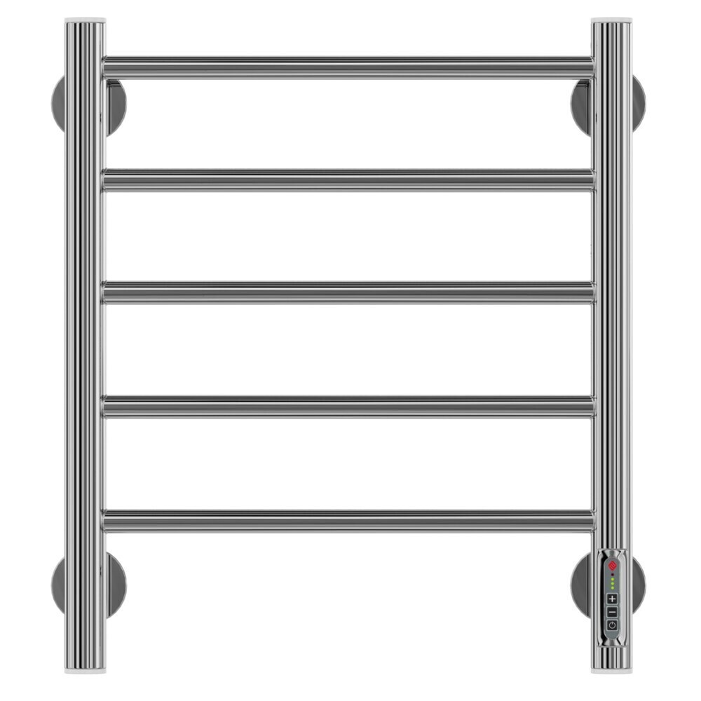 Изображение товара Полотенцесушитель электрический Вармо Ригель П5 600х400 мм 50 Вт с терморегулятором левый хром