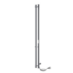 Полотенцесушитель электрический Indigo Style 2 1200х80 мм 65 Вт с терморегулятором хром - фото 3