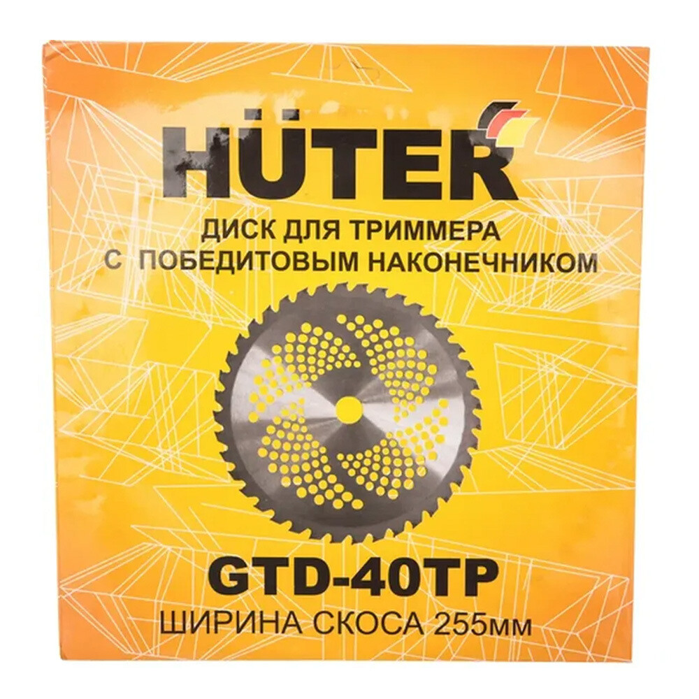 Изображение товара Nож для триммера GTD-40TP 255x25,4 мм, 40 зубьев