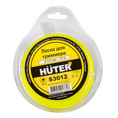 Леска для триммера Huter S3012 звезда 3 мм х 12 м желтая (71/2/2)