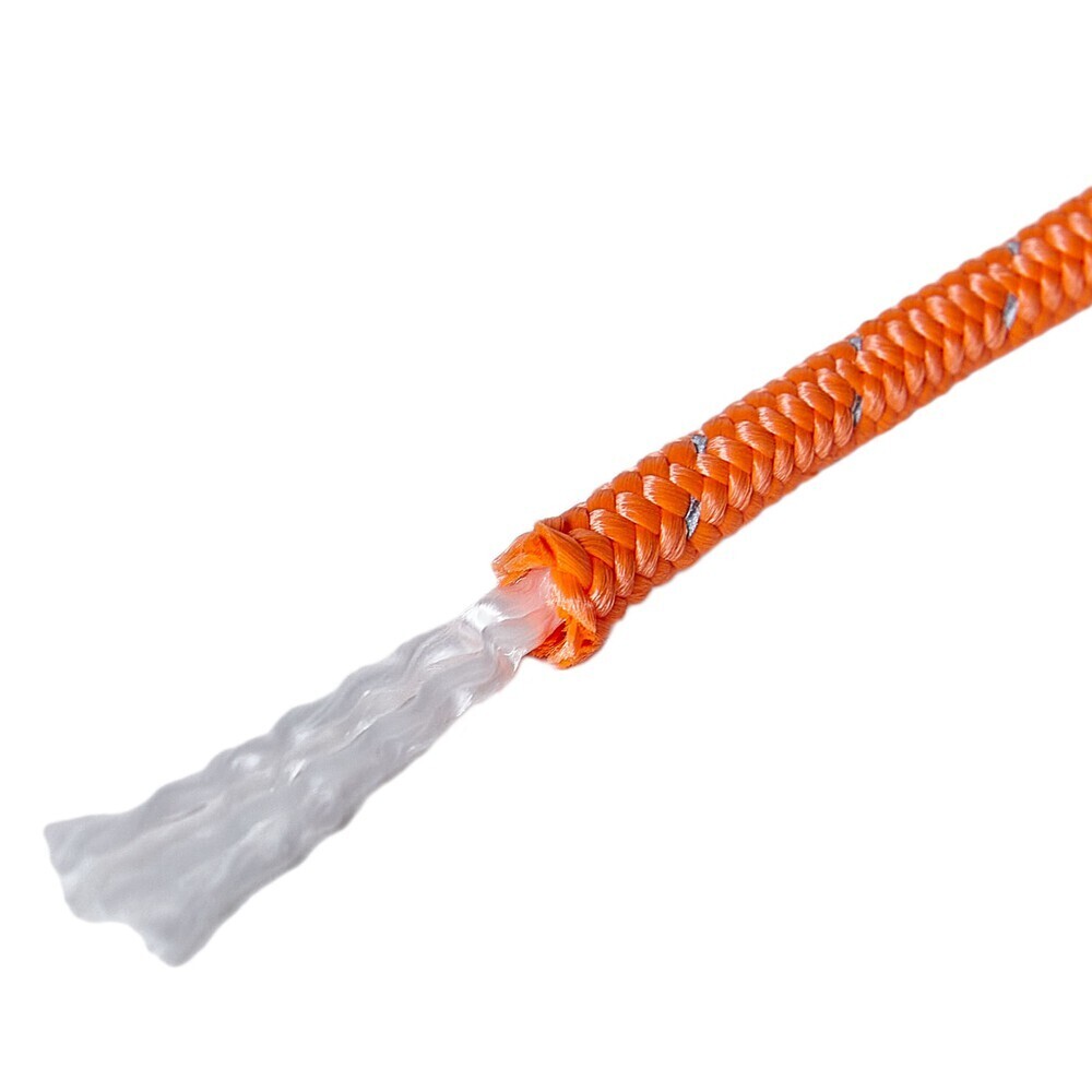 Шнур плетеный полипропиленовый 16 прядей d8 мм 20 м МДС светоотражающий