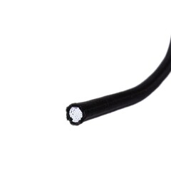 Шнур эластичный резиновый 24 пряди черный d8 мм 10 м МДС повышенной плотности - фото 1