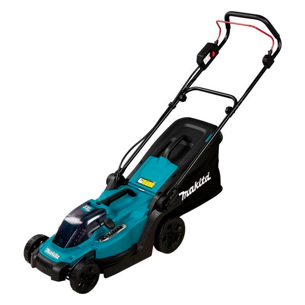 Изображение товара Газонокосилка Makita DLM330RT 18V 330 мм с 5 Ач аккумулятором