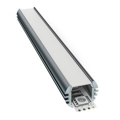 Изображение товара Профиль для светодиодной ленты Apeyron (P8-18) 2 м круглый анодированный алюминий комплект