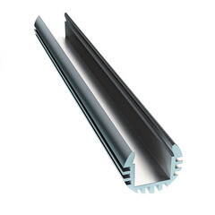 Профиль для светодиодной ленты Apeyron (P8-18) 2 м круглый анодированный алюминий комплект - фото 8