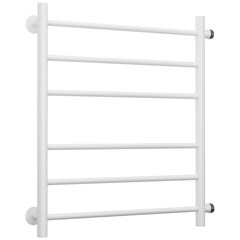 Полотенцесушитель водяной Сунержа ВПС-53ПБ 600х600 мм лесенка с боковым подключением 600 мм белый