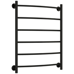 Полотенцесушитель водяной Сунержа ВПС-52П 800х600 мм лесенка черный