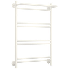 Полотенцесушитель водяной Сунержа ВПС-51П 800х500 мм лесенка с полкой белый