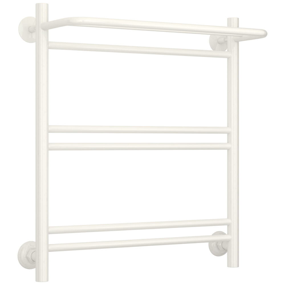 Полотенцесушитель водяной Сунержа ВСП-51П 600х500 мм лесенка с полкой белый