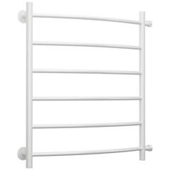 Полотенцесушитель водяной Сунержа ВСП-55 600х600 мм лесенка с боковым подключением 600 мм белый - фото 1