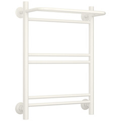 Полотенцесушитель водяной Сунержа ВПС-51П 600х400 мм лесенка с полкой белый