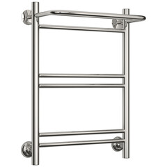 Полотенцесушитель водяной Сунержа ВПС-51П 600х400 мм лесенка с полкой хром