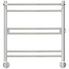 Полотенцесушитель водяной Сунержа ВСП-34 600х500 мм лесенка с боковым подключением 500 мм с полкой хром - фото 3