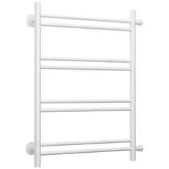 Полотенцесушитель водяной Сунержа ВПС-54ПБ 600х500 мм лесенка с боковым подключением 500 мм белый