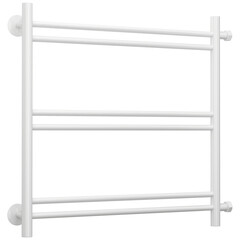 Полотенцесушитель водяной Сунержа ВСП-54Б 500х600 мм лесенка с боковым подключением 600 мм белый - фото 1
