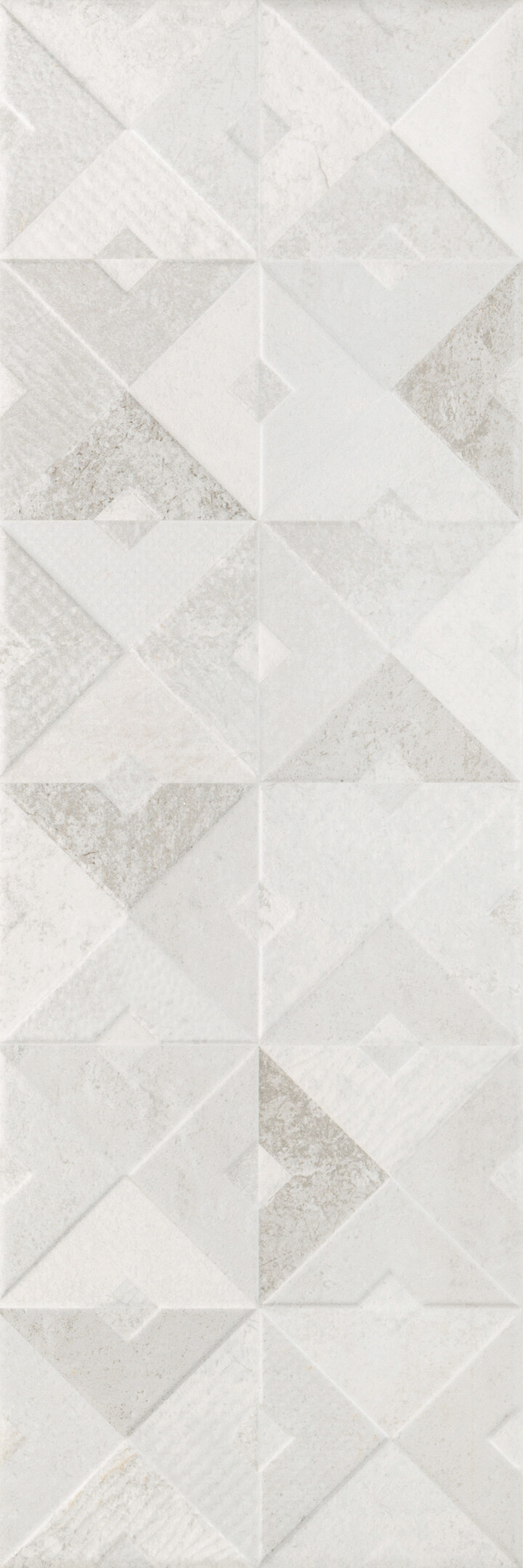 Плитка облицовочная Alma Ceramica Mars серая геометрия 600x200x7,5 мм (16 шт.=1,92 кв.м)