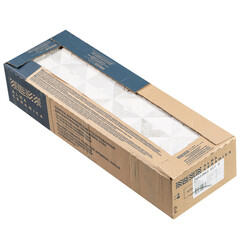 Плитка облицовочная Alma Ceramica Mars серая геометрия 600x200x7,5 мм (16 шт.=1,92 кв.м) - фото 8