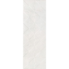 Плитка облицовочная Alma Ceramica Mars белая геометрия 600x200x7,5 мм (16 шт.=1,92 кв.м) - фото 9