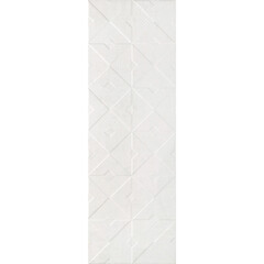 Плитка облицовочная Alma Ceramica Mars белая геометрия 600x200x7,5 мм (16 шт.=1,92 кв.м) - фото 10