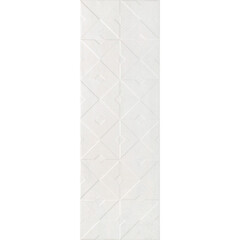 Плитка облицовочная Alma Ceramica Mars белая геометрия 600x200x7,5 мм (16 шт.=1,92 кв.м) - фото 3