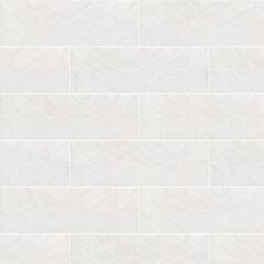 Плитка облицовочная Alma Ceramica Mars белая геометрия 600x200x7,5 мм (16 шт.=1,92 кв.м) - фото 17