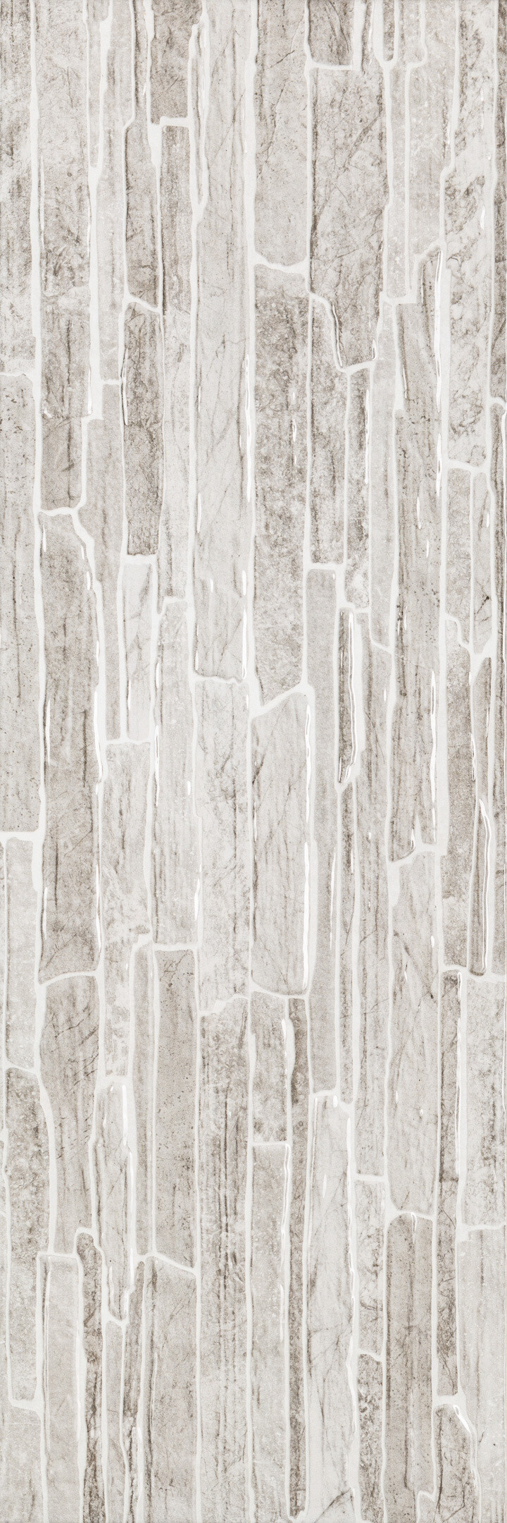 Плитка облицовочная Alma Ceramica Rocko серая 01 600x200x7,5 мм (16 шт.=1,92 кв.м)