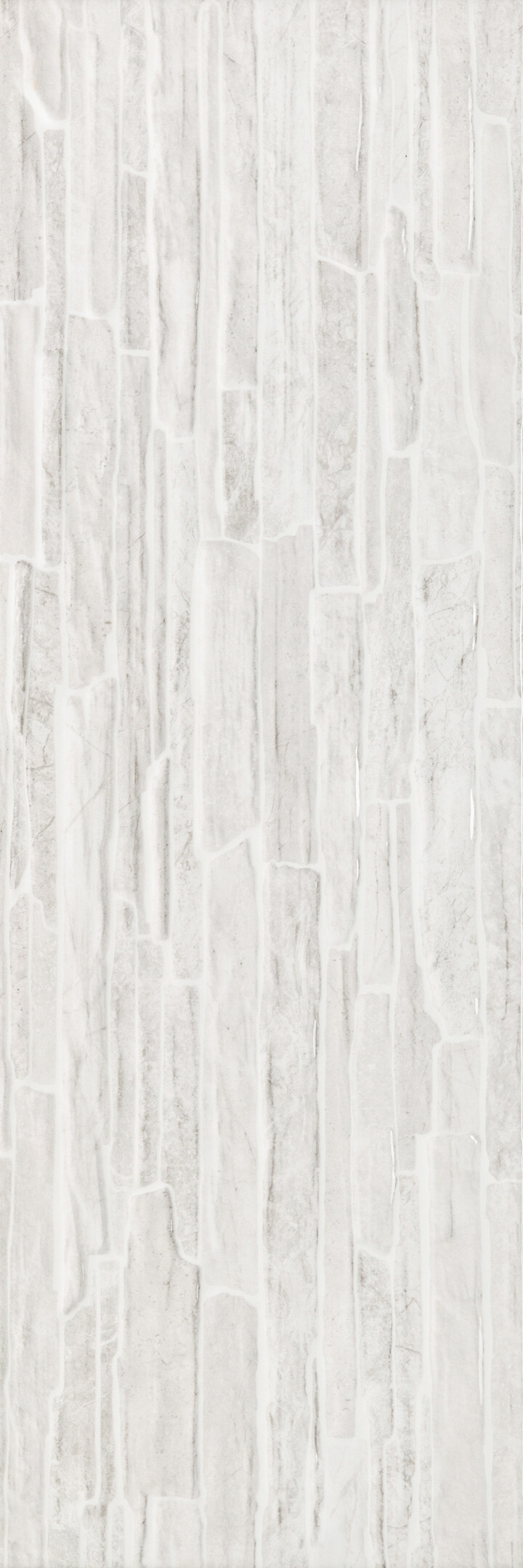 Плитка облицовочная Alma Ceramica Rocko белая 01 600x200x7,5 мм (16 шт.=1,92 кв.м)