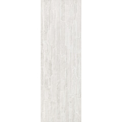 Плитка облицовочная Alma Ceramica Rocko белая 01 600x200x7,5 мм (16 шт.=1,92 кв.м) - фото 3