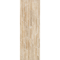 Плитка облицовочная Alma Ceramica Rocko бежевая 01 600x200x7,5 мм (16 шт.=1,92 кв.м) - фото 3