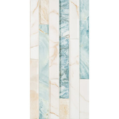 Плитка облицовочная Alma Ceramica Nevada голубая геометрия 02 500x249x7,5 мм (12 шт.=1,494 кв.м) - фото 2