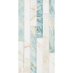 Плитка облицовочная Alma Ceramica Nevada голубая геометрия 02 500x249x7,5 мм (12 шт.=1,494 кв.м) - фото 7