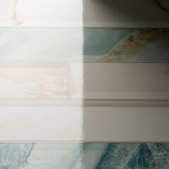 Плитка облицовочная Alma Ceramica Nevada голубая геометрия 02 500x249x7,5 мм (12 шт.=1,494 кв.м) - фото 9