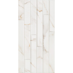 Плитка облицовочная Alma Ceramica Nevada белая геометрия 500x249x7,5 мм (12 шт.=1,494 кв.м) - фото 7