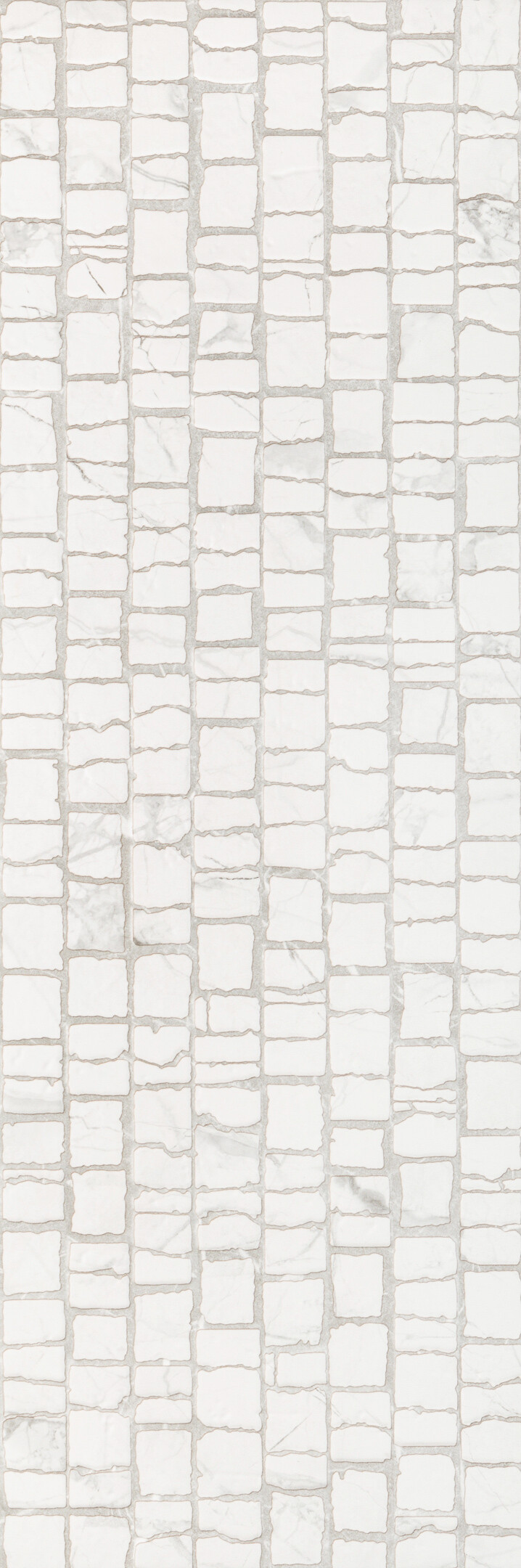 Плитка облицовочная Alma Ceramica Laurent белая мозаика 740x246x9 мм (7 шт.=1,274 кв.м)