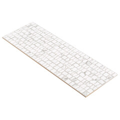 Плитка облицовочная Alma Ceramica Laurent белая мозаика 740x246x9 мм (7 шт.=1,274 кв.м) - фото 8