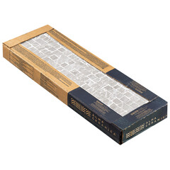 Плитка облицовочная Alma Ceramica Laurent серая мозаика 740x246x9 мм (7 шт.=1,274 кв.м) - фото 7